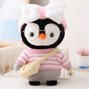 Cute Dress Up Penguin Stuffed Plush Toy